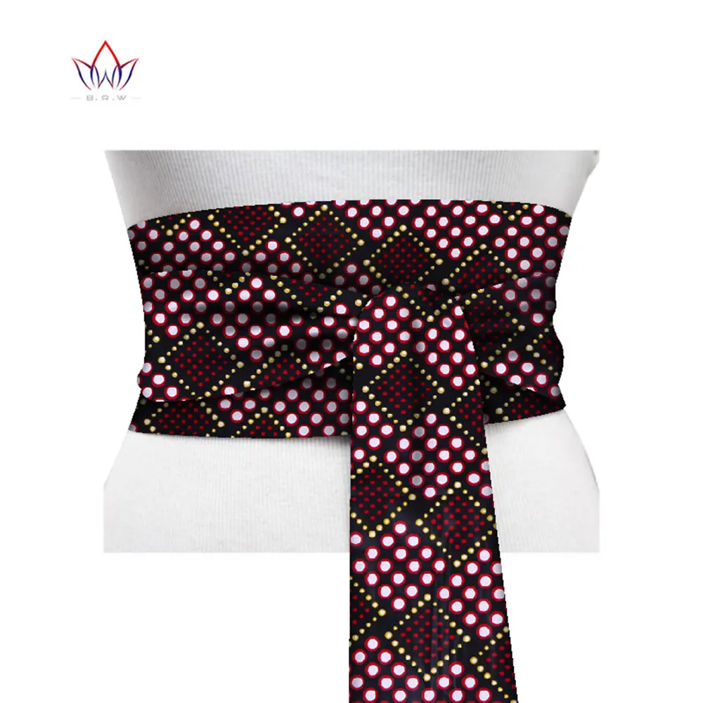 Yellow Body Jewelry - 2024 cetakan Afrika Obi Ankara rok