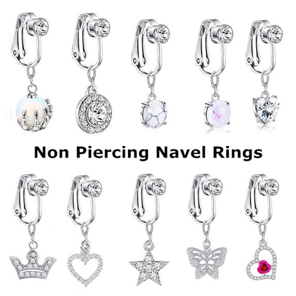 Body Jewelry Earrings - Aksesori Klip Pada Anting Klip Tulang
