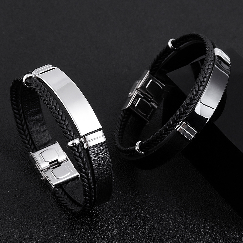 Body Jewelry Titanium - Gelang besi tahan karat kustom gelang