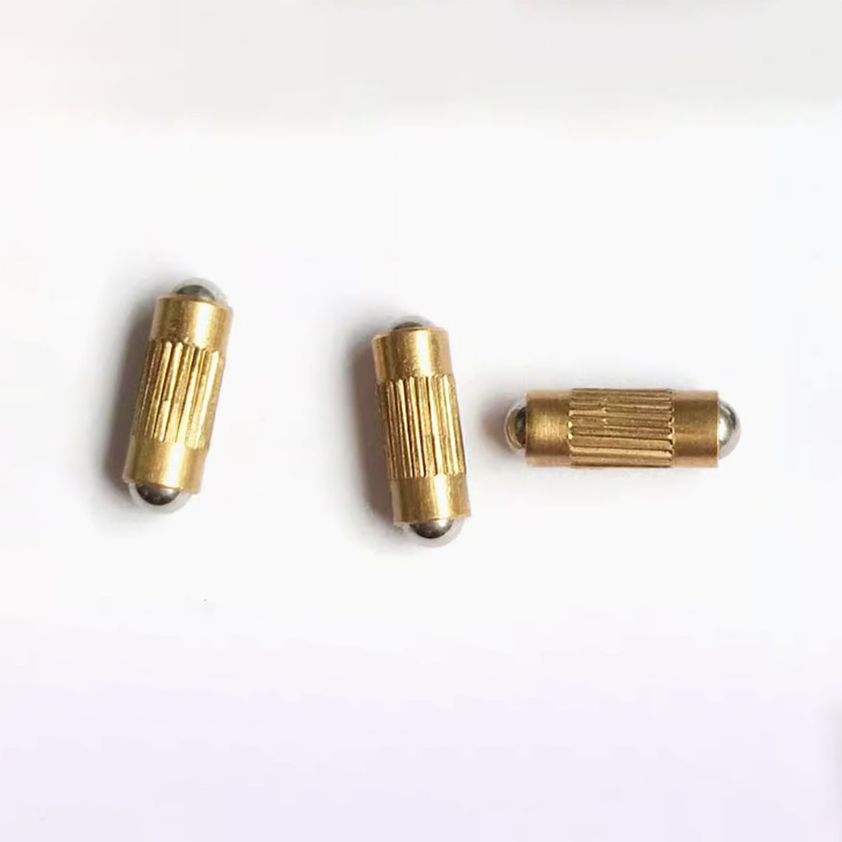 Press Fit End Ball - Kunci Pintu Presisi Double End Brass