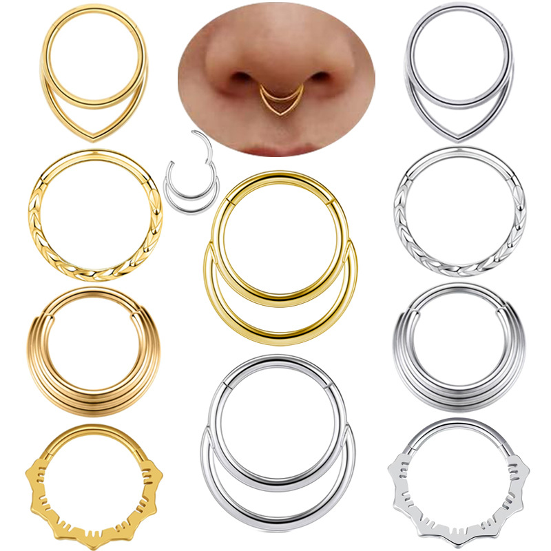 Anting Hidung Logam Cincin Hid - Body Jewelry Earrings ulasan dan harga