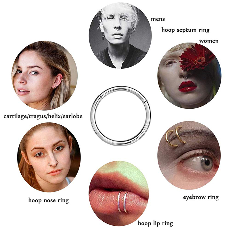 Cincin Telinga, Bibir, Tragus, - Body Jewelry Earrings ulasan dan harga