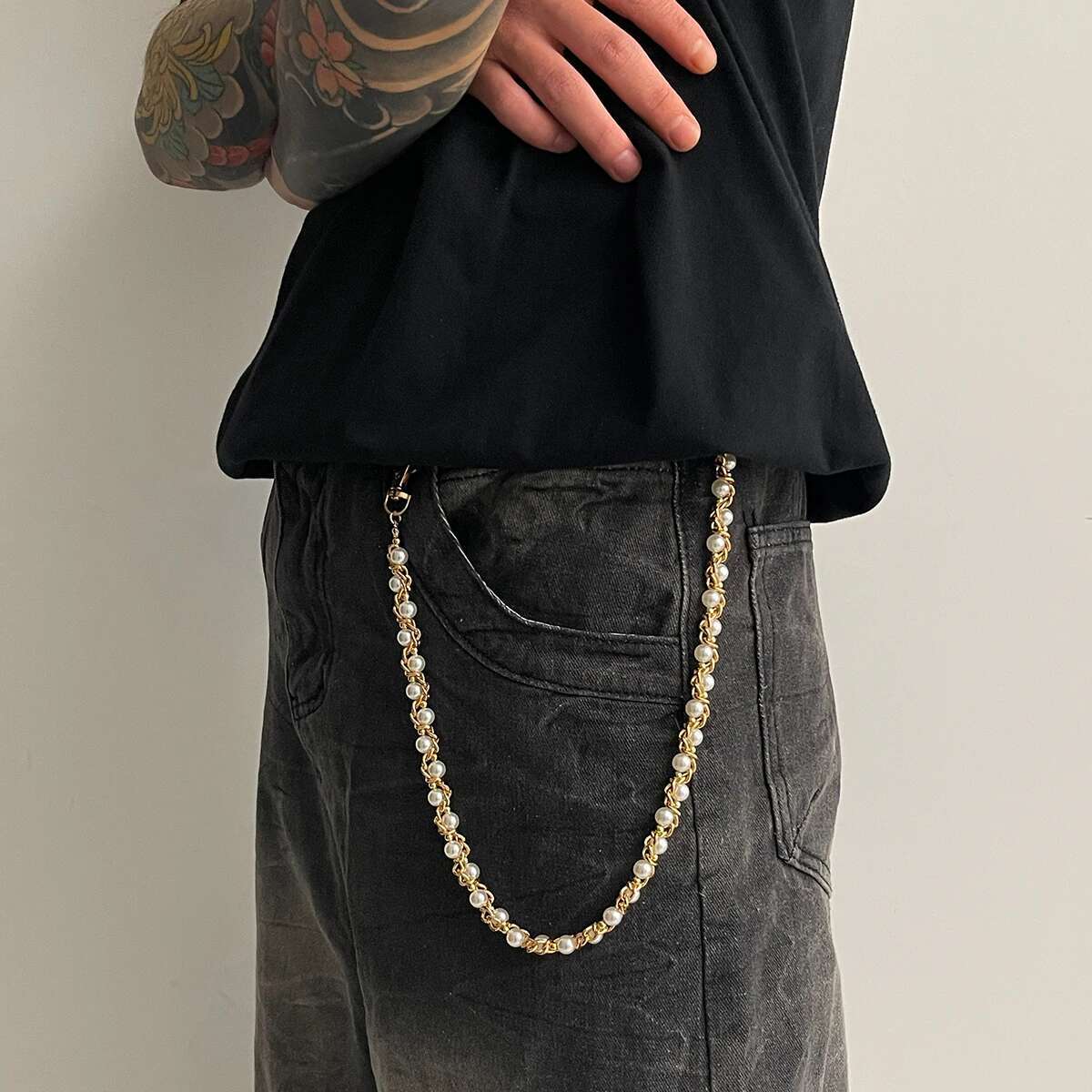 Gantungan Kunci Celana Jeans I - Body Jewelry Titanium ulasan dan harga