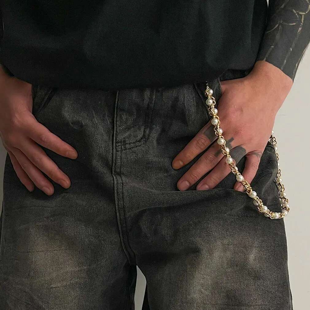 Gantungan Kunci Celana Jeans I - Body Jewelry Titanium ulasan dan harga