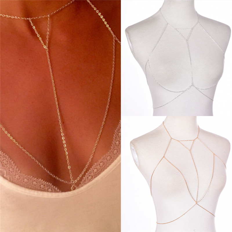 Kalung V rantai modis wanita,  - Body Jewelry Necklace ulasan dan harga
