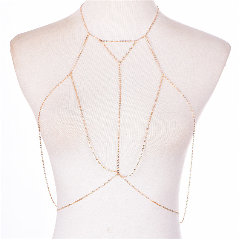 Kalung V rantai modis wanita,  - Body Jewelry Necklace ulasan dan harga