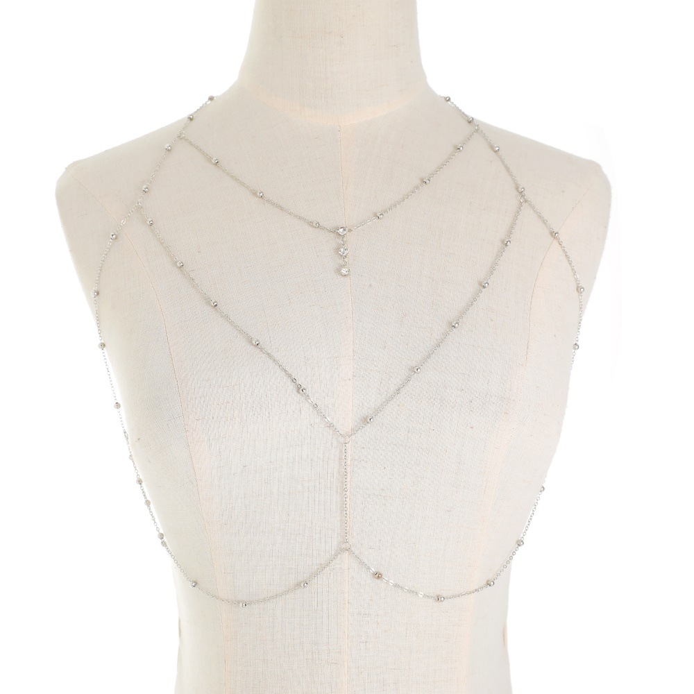 Kalung Perhiasan Tubuh Rantai  - Body Jewelry Necklace ulasan dan harga