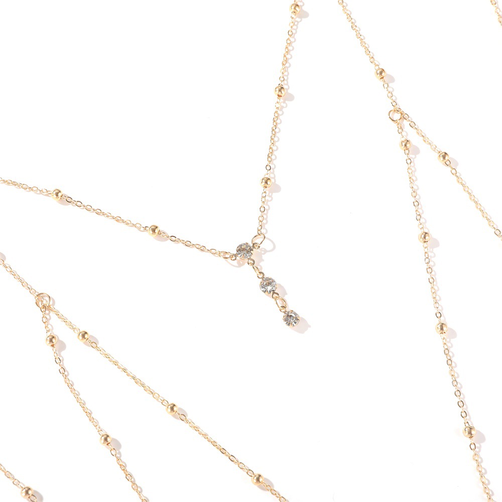 Kalung Perhiasan Tubuh Rantai  - Body Jewelry Necklace ulasan dan harga