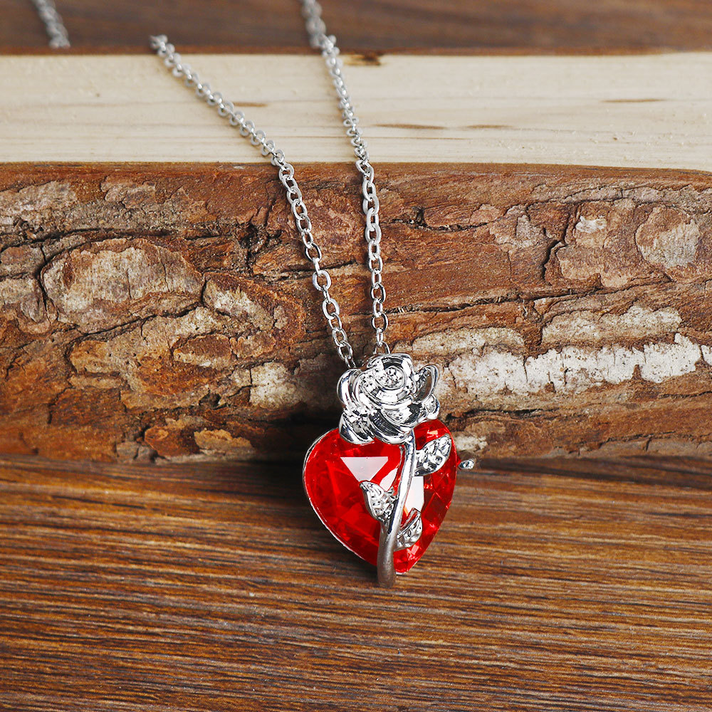 Kalung Liontin Bunga Mawar Kri - Body Jewelry Goth ulasan dan harga