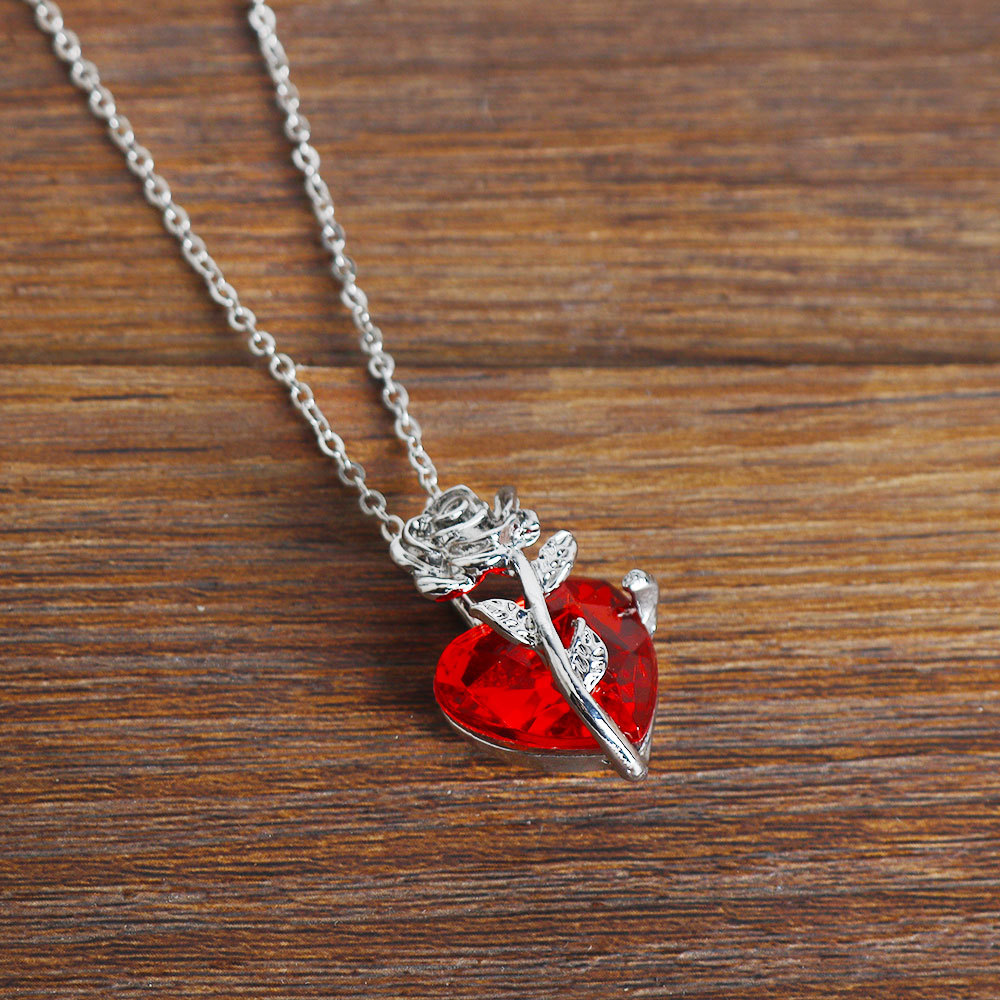 Kalung Liontin Bunga Mawar Kri - Body Jewelry Goth ulasan dan harga