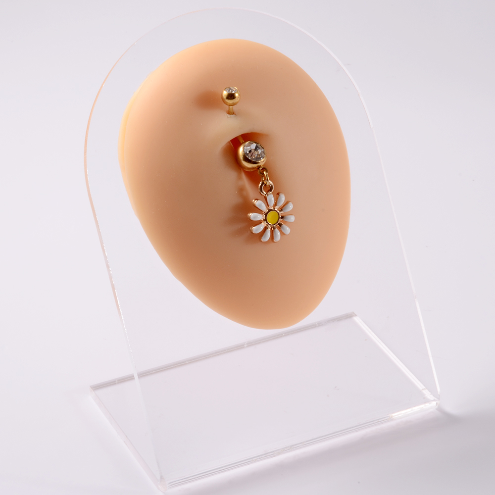 361L Perhiasan Tindik Bunga Da - Yellow Body Jewelry ulasan dan harga