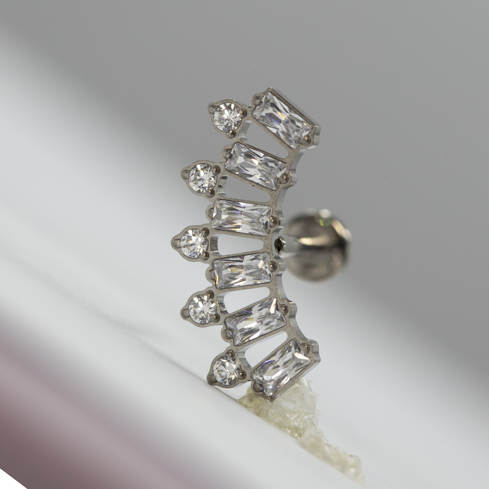 16G Kelas implan Titanium ASTM - Body Jewelry Internally Threaded ulasan dan harga