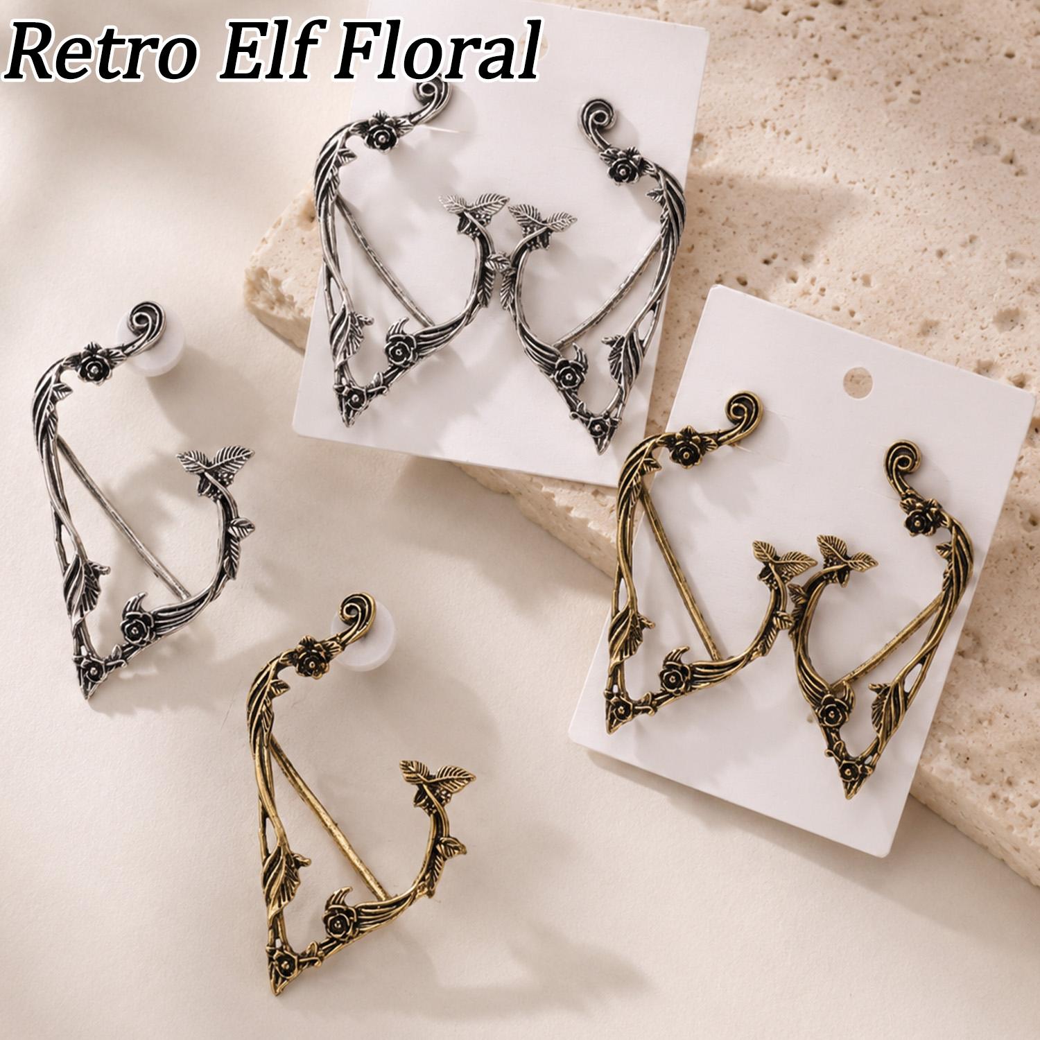 1 Pasang Anting Jepit Telinga  - Body Jewelry Goth ulasan dan harga