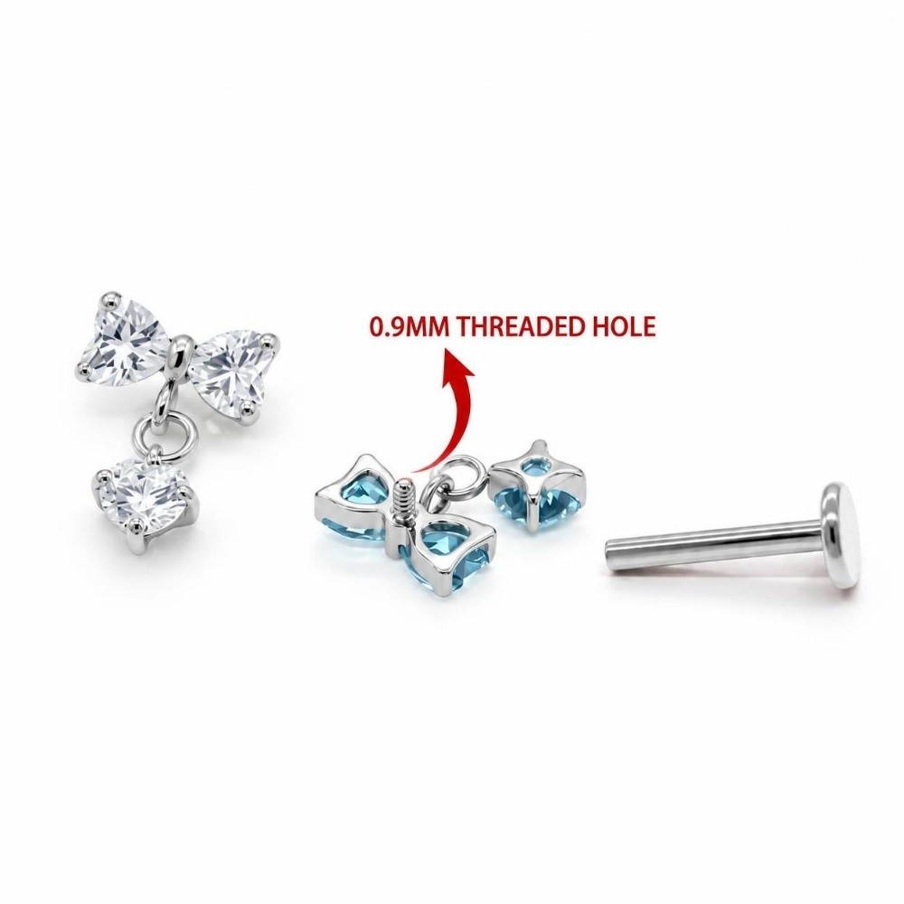 Anting Tusuk Tulang Rawan Tita - Body Jewelry Internally Threaded ulasan dan harga