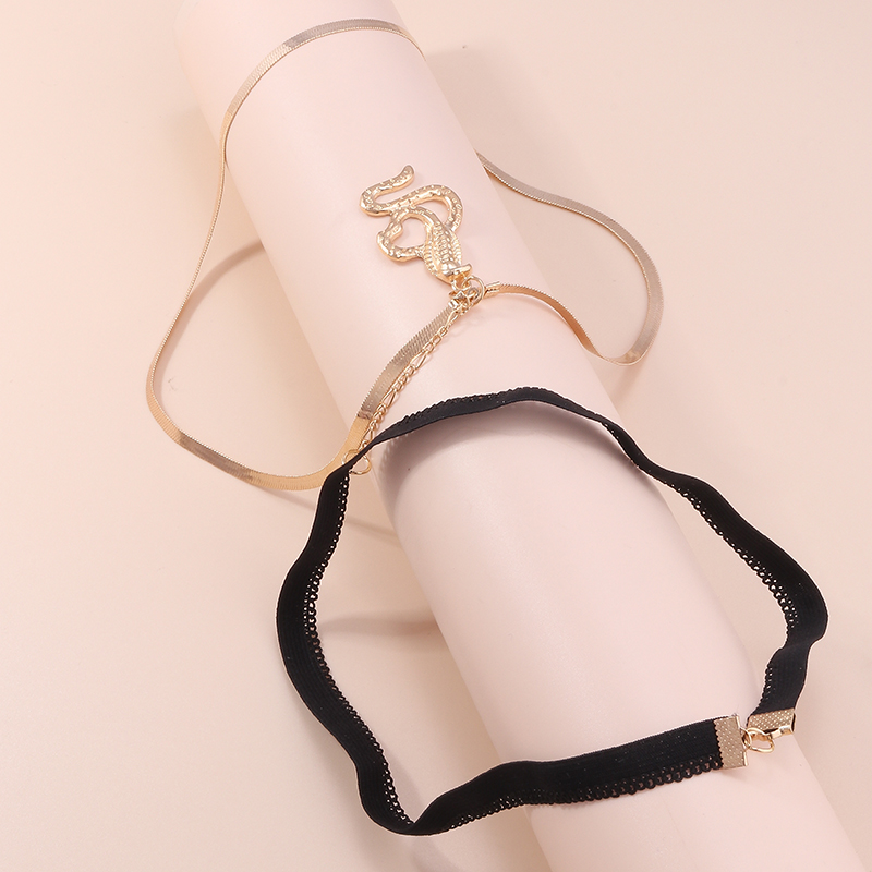Aihua Bohemian warna emas rant - Body Jewelry Harness ulasan dan harga