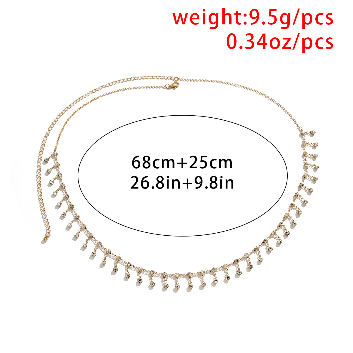 Rumbai Seksi Sabuk Rantai Ping - Body Jewelry For Sale ulasan dan harga