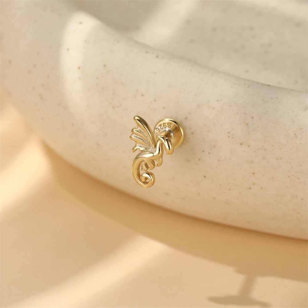 Anting-anting tusuk perak Ster - Body Jewelry Internally Threaded ulasan dan harga