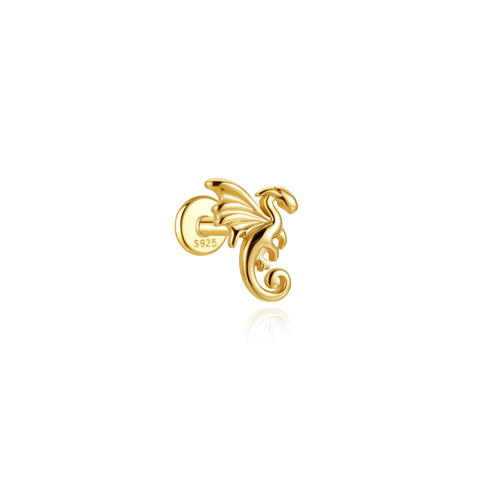Anting-anting tusuk perak Ster - Body Jewelry Internally Threaded ulasan dan harga