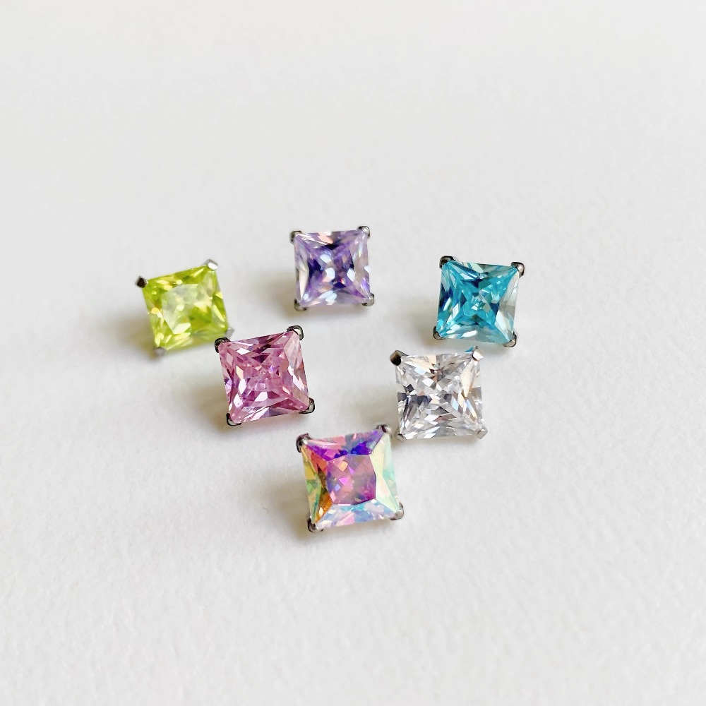 Cincin Tindik Bibir Titanium A - Body Jewelry Internally Threaded ulasan dan harga
