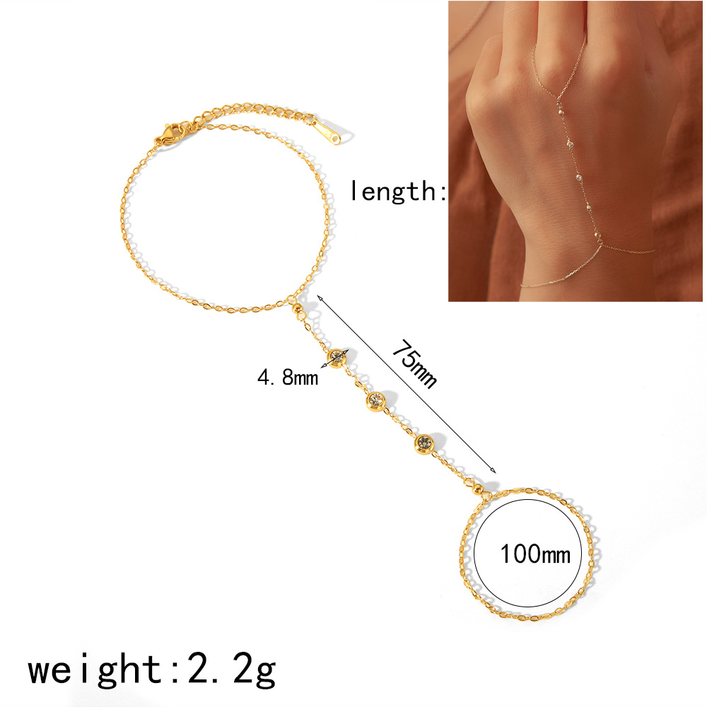 Gelang tangan baja tahan karat - Yellow Body Jewelry ulasan dan harga