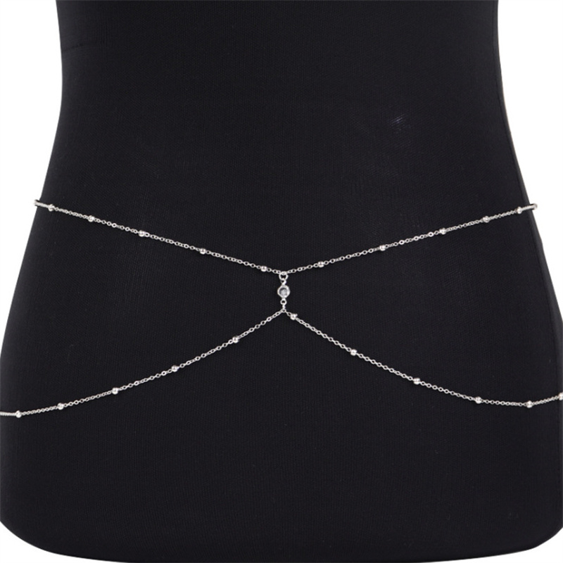 Rantai perut manik-manik berli - Body Jewelry For Sale ulasan dan harga
