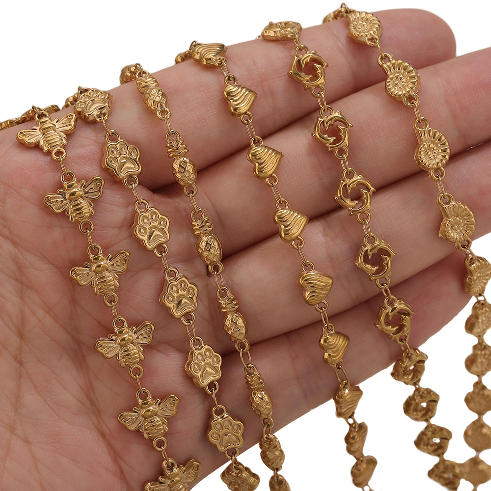 Rantai Kabel Baja Anti Karat L - Body Jewelry Necklace ulasan dan harga