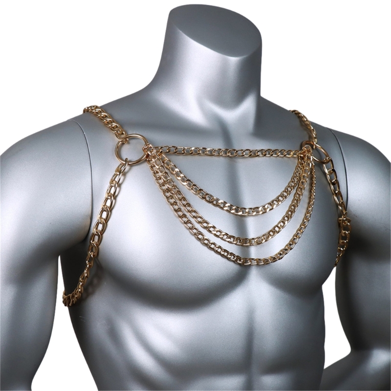 Perhiasan Rantai Dada Tubuh Lo - Body Jewelry Necklace ulasan dan harga