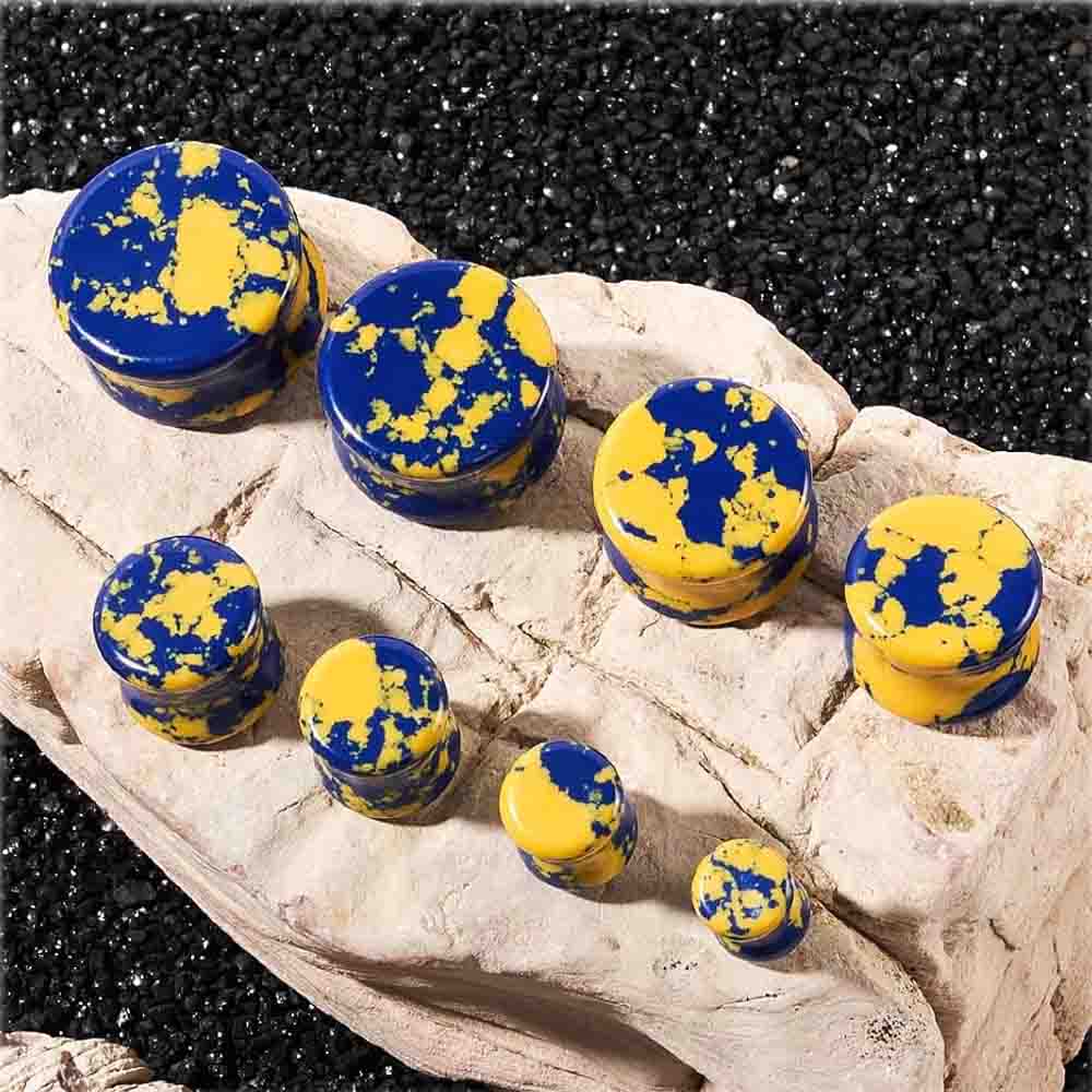 Anting-anting tunel telinga mo - Yellow Body Jewelry ulasan dan harga