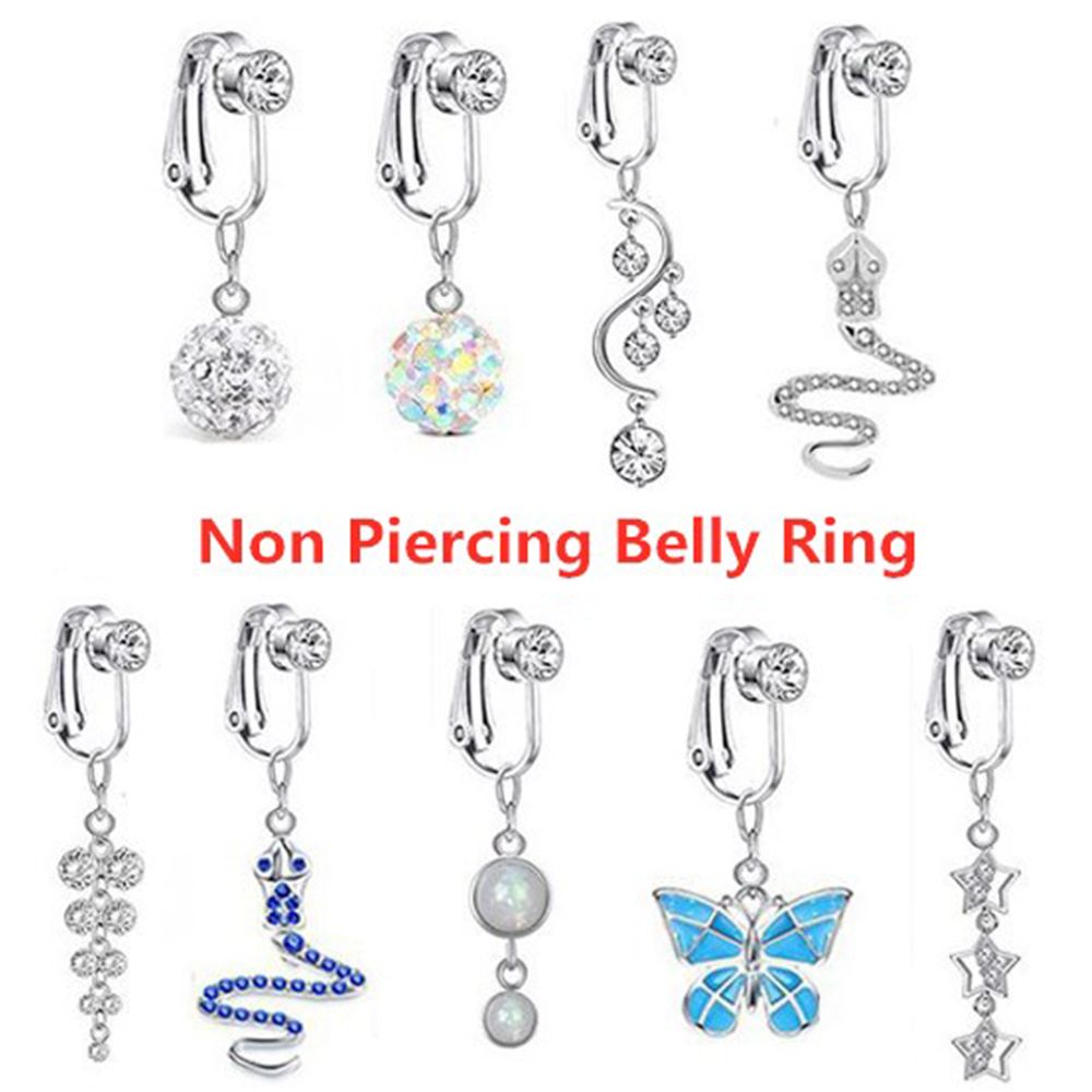 Aksesoris Wanita Anting Jepit  - Body Jewelry Earrings ulasan dan harga