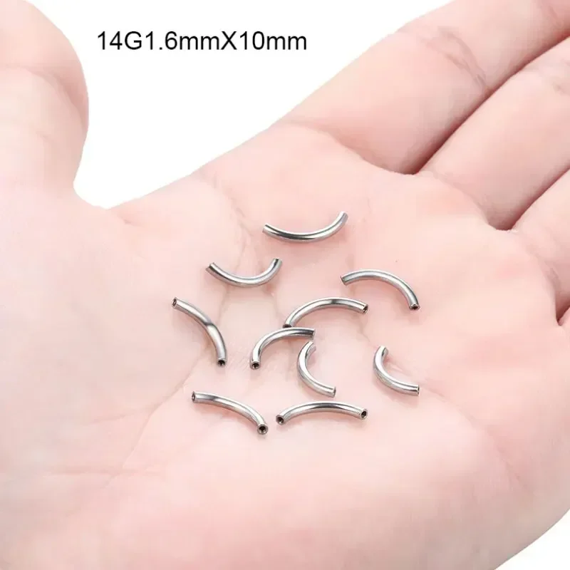 10 buah/lot ASTM F136 Titanium - Body Jewelry Internally Threaded ulasan dan harga