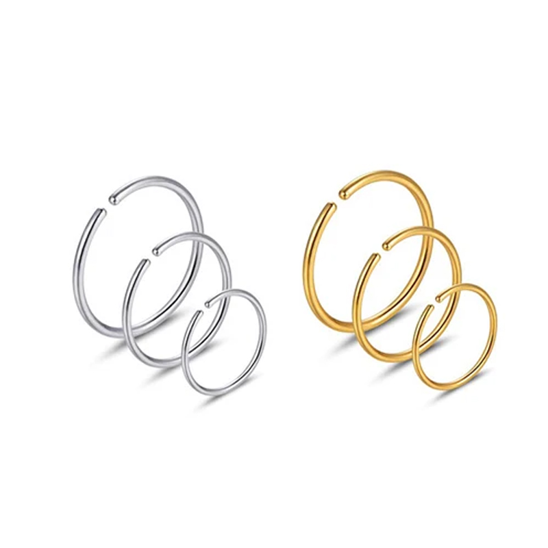 6pcs/lot Anting Hidung Hipoale - Body Jewelry Earrings ulasan dan harga