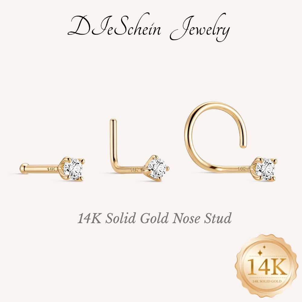 Anting Hidung Minimalis DIeSch - Yellow Body Jewelry ulasan dan harga