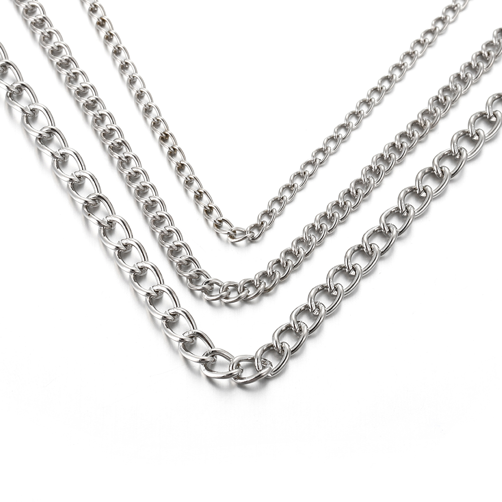 2Meter 2.5/3.5/4.5mm Rantai Lo - Body Jewelry Necklace ulasan dan harga