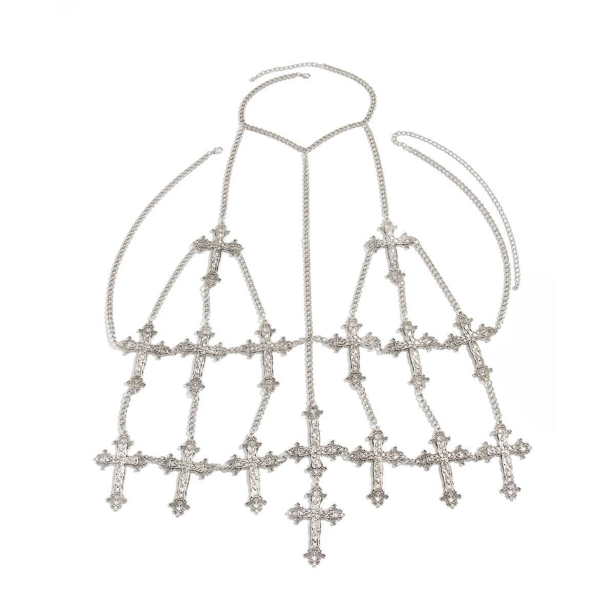 Ingemark Kalung Rantai Bra Dad - Body Jewelry Goth ulasan dan harga