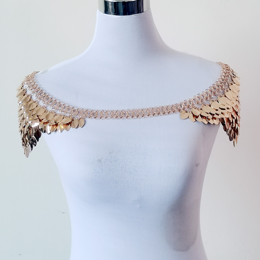 Perhiasan Tubuh Rantai Bahu Si - Body Jewelry Goth ulasan dan harga