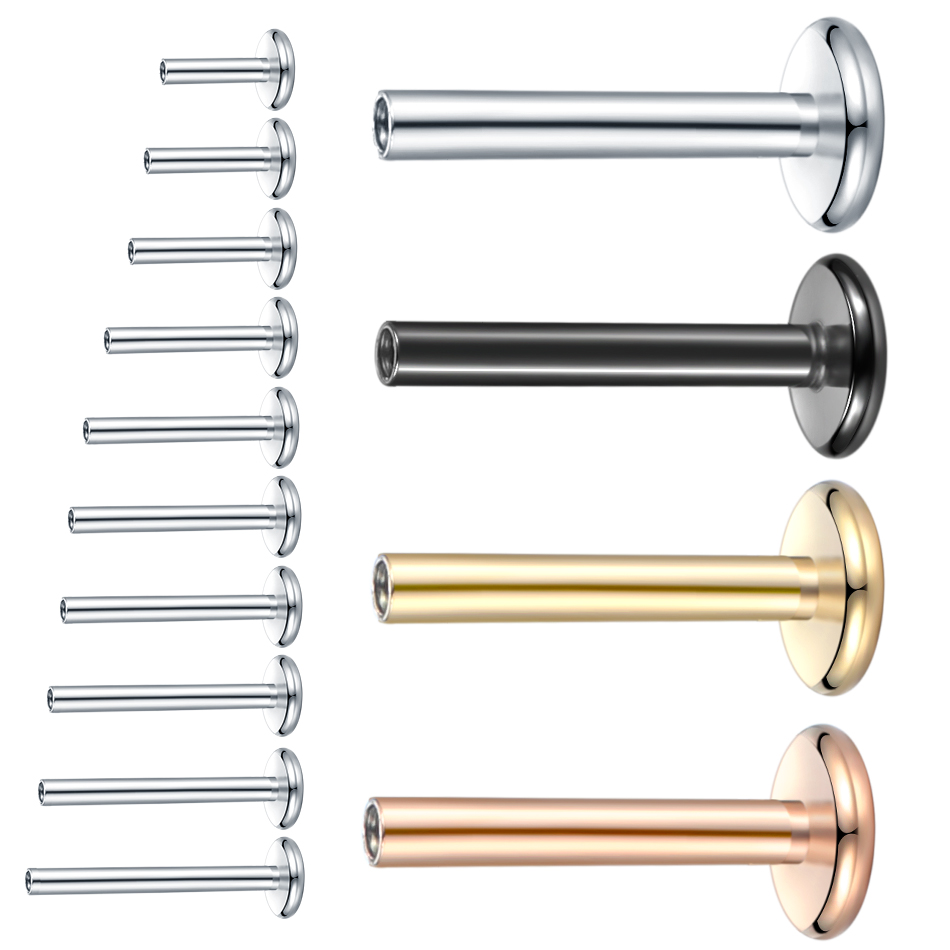 10 Buah/Set Aksesori Pengganti - Body Jewelry Internally Threaded ulasan dan harga