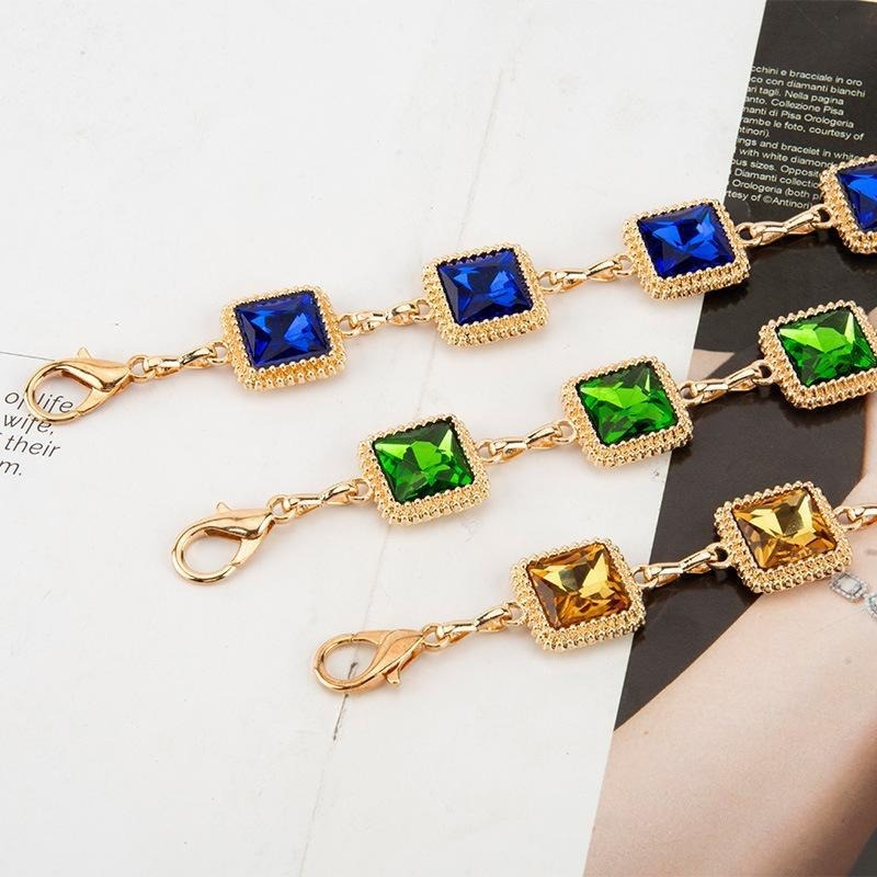 Rantai Pinggang Logam Berlian  - Yellow Body Jewelry ulasan dan harga